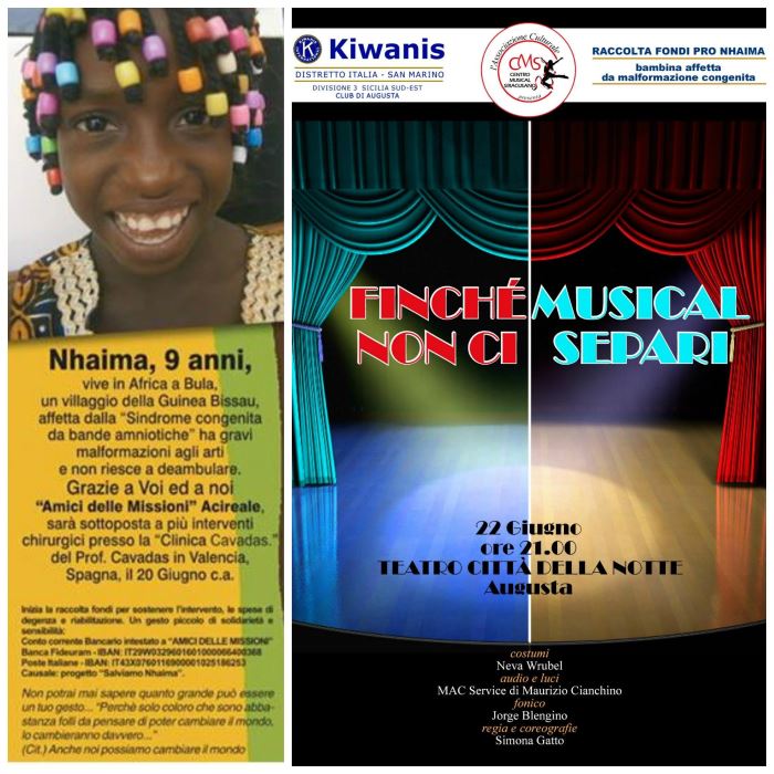 Siracusa si unisce alla raccolta fondi per aiutare la piccola Nhaima