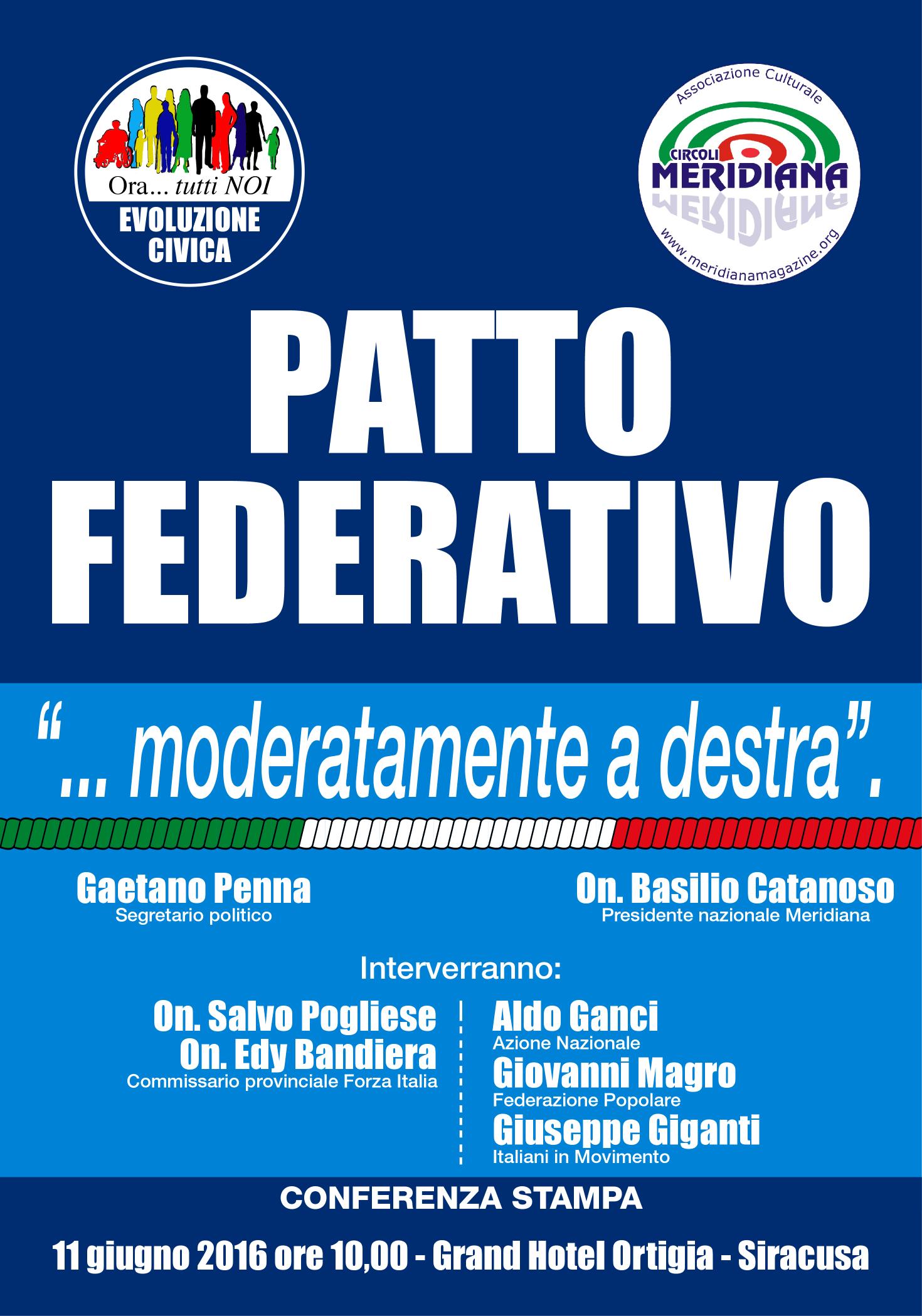 Siracusa: si terrà sabato il convegno “…Moderatamente a Destra”