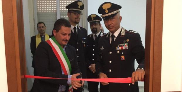 Marzamemi. Questa mattina taglio del nastro al Posto Fisso dei Carabinieri