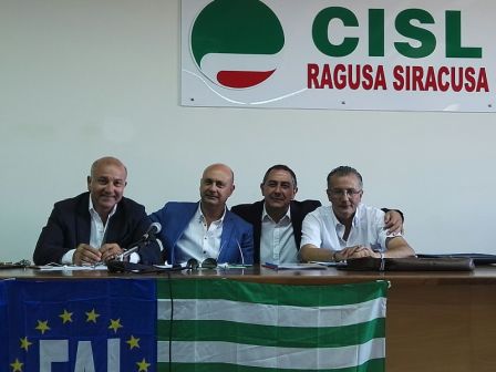 FAI Cisl Ragusa Siracusa: Sergio Cutrale eletto nuovo segretario generale