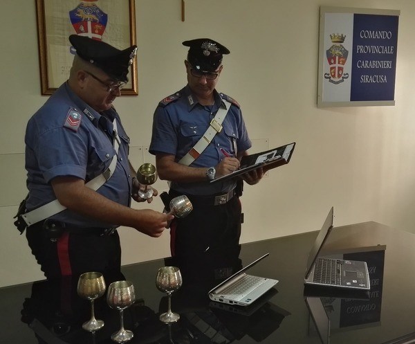 Francofonte. Furto villetta in zona Pizzuta: refurtiva recuperata, denunciati i ladri