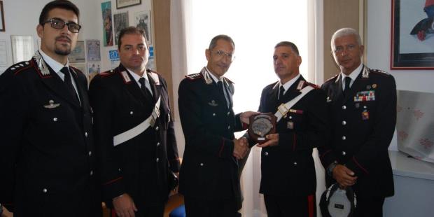 Noto, il Comandante Interregionale dei Carabinieri “Culqualber” in visita alla Stazione di Testa dell’Acqua