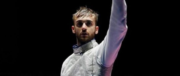 Daniele Garozzo alle Olimpiadi scherma