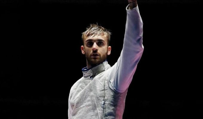 Daniele Garozzo alle Olimpiadi scherma