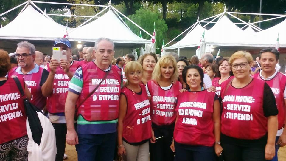 FP Cisl Siracusa. I lavoratori dell’ex Provincia Regionale hanno incontrato il Presidente Crocetta