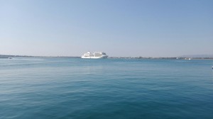 Siracusa. Arrivata in porto nave da crociera con mille passeggeri a bordo