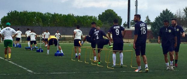 i-giocatori-gialloverdi-durante-lultimo-allenamento-allo-scrofani-salustro