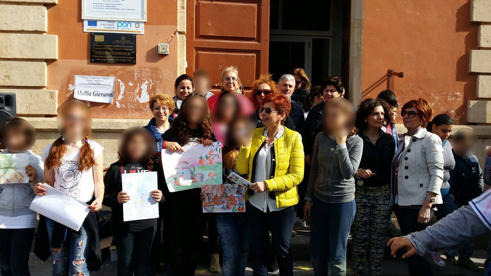 Francofonte: alunni in festa in occasione della “Gessata di San Martino”