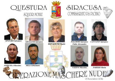 Pachino. Operazione “Maschere Nude”: conclusioni indagini per l’ex Sindaco Bonaiuto e i consiglieri in carica Agricola e Spataro