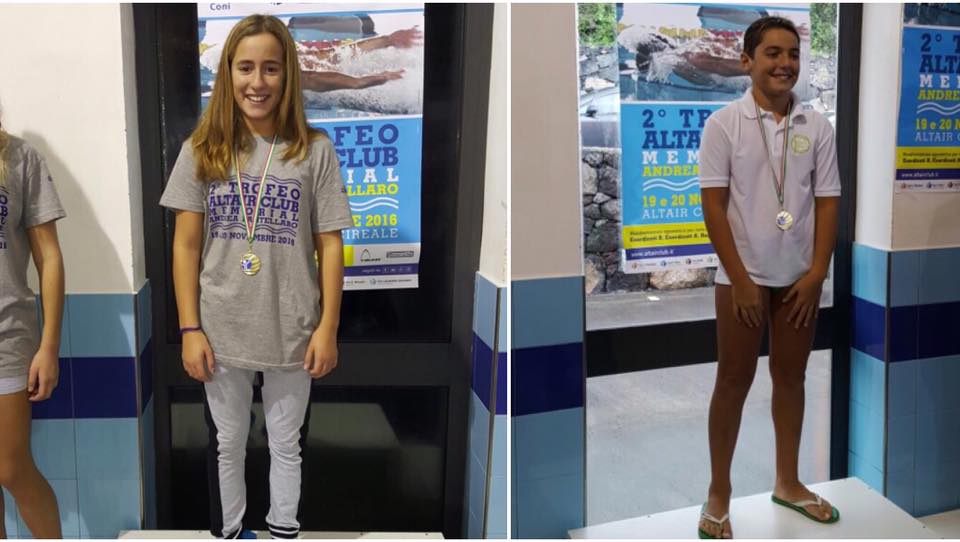 Debutto con medaglie della squadra di nuoto del C.C. Ortigia