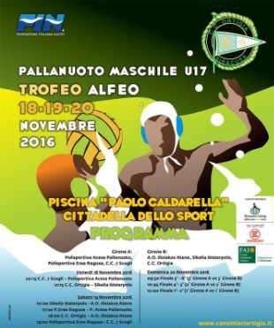 Siracusa, C.C. Ortigia: venerdì appuntamento con il Trofeo Alfeo Under 17