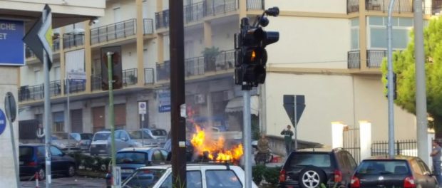 incendio-auto-viale-scala-greca-siracusatimes