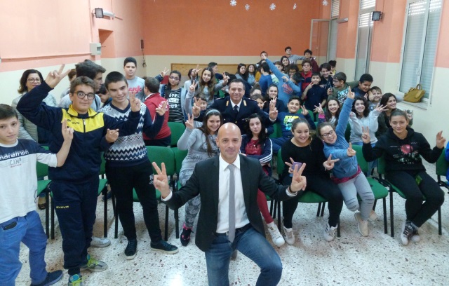 Pachino. Grande successo per l’incontro, all’Istituto Brancati, per il progetto “Legalità”