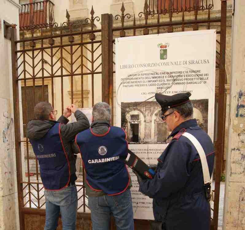 Siracusa, sequestrato lo storico edifico del liceo classico “Gargallo”: la struttura è a rischio crollo