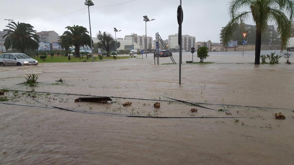 Augusta colpita dal maltempo: numerosi interventi dei Carabinieri