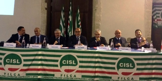 Siracusa, Filca Cisl riunisce gli Stati generali dell’Edilizia. Il Segretario nazionale Scelfa: “venga raccolto il grido d’allarme”