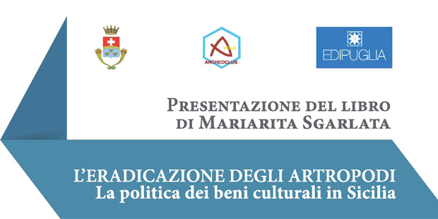 Avola, sabato la presentazione del libro di Mariarita Sgarlata “L’eradicazione degli artropodi”