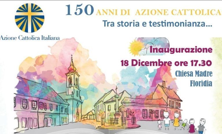 Floridia, una mostra fotografica per i 150 anni dell’Azione Cattolica Italiana, domenica 18 dicembre l’inaugurazione