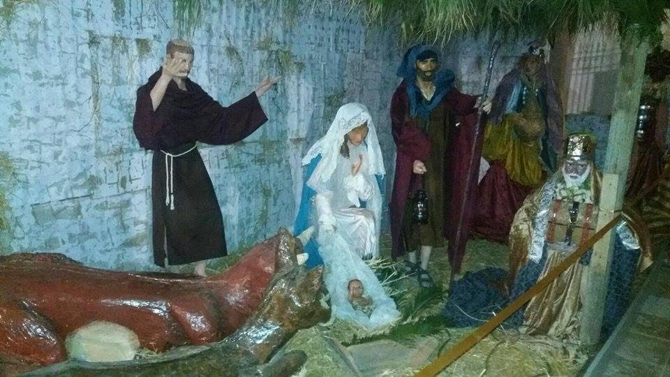 Siracusa, alla parrocchia Santa Lucia “Il Presepe di San Francesco”, realizzato dall’associazione Astrea e la circoscrizione Borgata