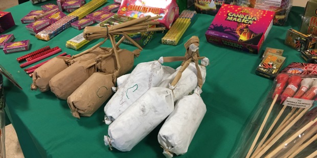 Sicilia, Catania. Sequestrati oltre 270 kg di artifizi pirotecnici nascosti in uno scantinato