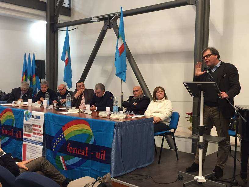 Pozzallo. Infrastrutture nella Sicilia Sud Orientale, convegno Feneal Uil: l’intervento dell’assessore regionale Pistorio