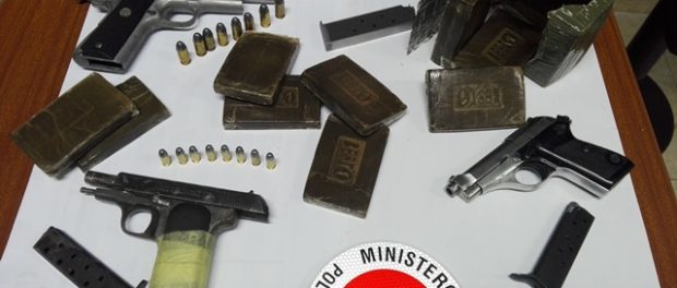 materiale sequestrato