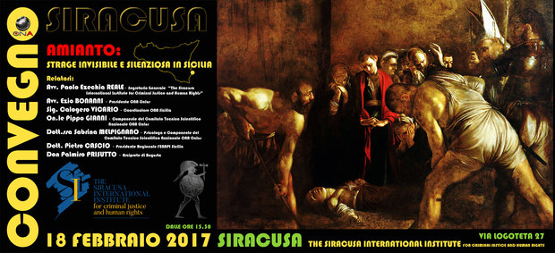 Siracusa, sabato la conferenza dell’ONA “Amianto: strage invisibile e silenziosa in Sicilia”