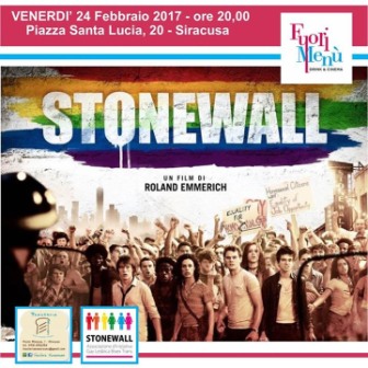 Siracusa. Venerdì il film”Stonewall” inaugura la nuova stagione di “Fuori Menù”
