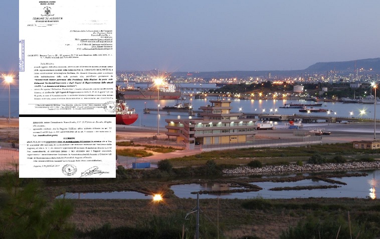 Porto di Augusta, sindaco Di Pietro: “inviata richiesta a Ministro Delrio per bloccare pubblicazione del decreto”