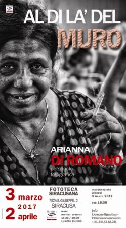 Siracusa, Al di là del muro: venerdì inaugurata la mostra della fotografa Arianna Di Romano