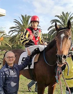 Siracusa, ippica. Guerrieri protagonista con Camden Zac e Rayos de Sol