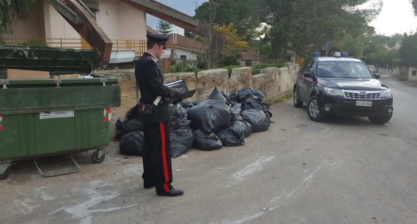 Reati ambientali, i Carabinieri di Cassibile sanzionano tre trasgressori