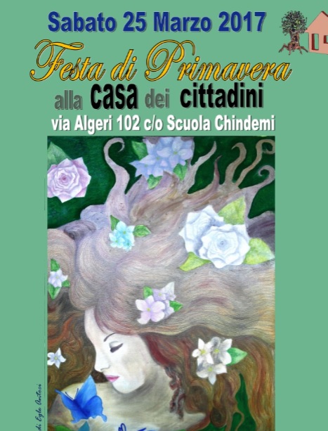 Siracusa, Festa di Primavera: sabato 25 marzo la seconda edizione, alla Casa dei Cittadini in via Algeri