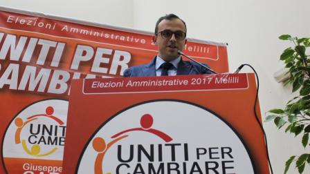 Melilli. “Uniti per Cambiare” presenta il candidato sindaco Giuseppe Carta: “vogliamo restituire orgoglio e prestigio a questa città”