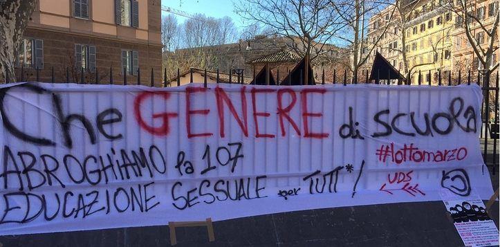 8 Marzo. L’unione degli Studenti Sicilia aderisce allo sciopero “Non Una Di Meno”: «noi non siamo una questione ma siamo una rivoluzione»