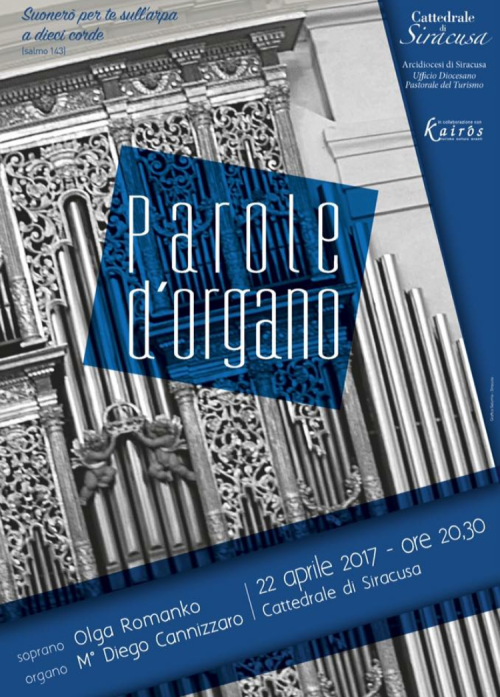 Siracusa. Stasera appuntamento nella Chiesa Cattedrale con il concerto “Parole d’organo”
