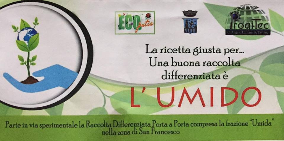 Francofonte. Raccolta dell’umido porta a porta: al via il 18 aprile il progetto sperimentale “San Francesco”