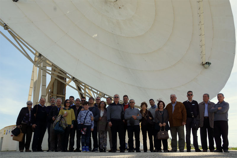 La Sezione Provinciale di Siracusa dell’ARI in visita a Noto per ammirare il radiotelescopio che osserva l’universo