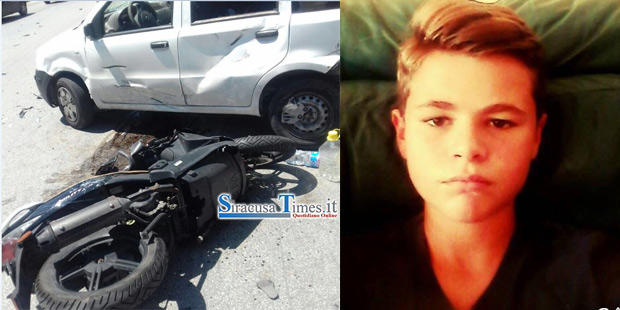 Siracusa: oggi i funerali di Renzo, il sedicenne vittima dell’incidente stradale in via Cannizzo
