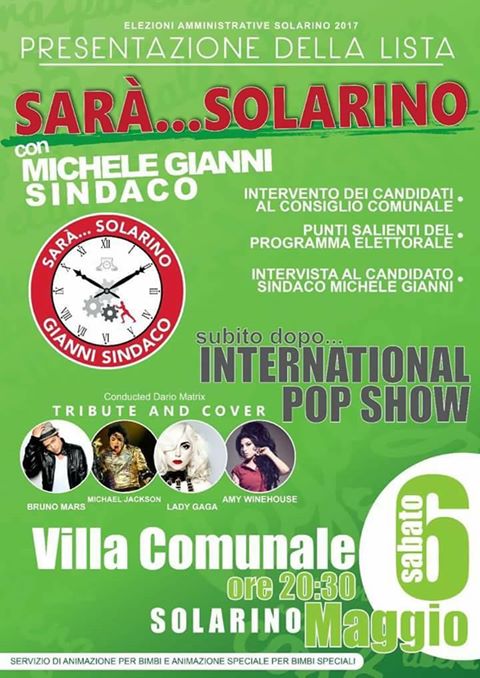 Sabato “Sarà… Solarino” presenta i candidati al Consiglio