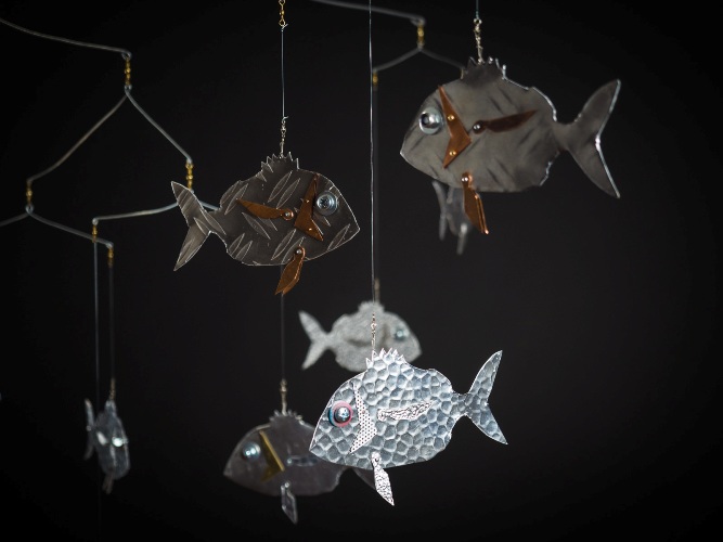 Siracusa. Alla Fish House Art in Ortigia l’installazione dinamica “Underwater” dell’artista Andrea Puccetti