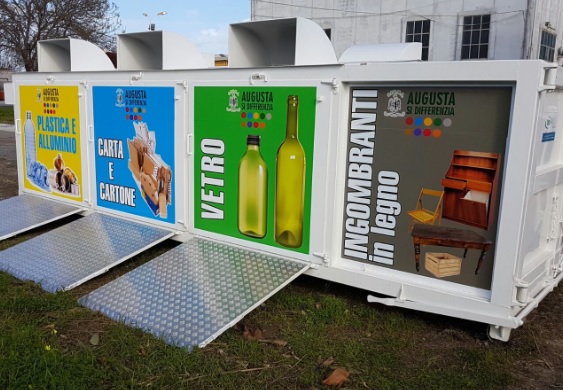 Augusta, Raccolta Differenziata: Nuovi calendari per CCR Mobile con Pesa e Cassa per Sfalci di potatura