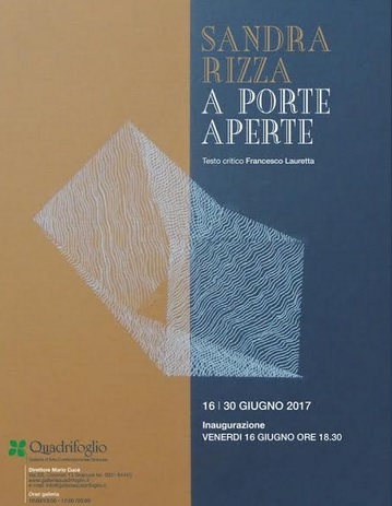Siracusa. “A porte aperte”, personale di Sandra Rizza alla Galleria Quadrifoglio