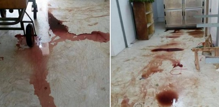 Siracusa. Scandalo al cimitero, il sangue è ovunque nella camera mortuaria. Il sindaco dispone la pulizia straordinaria