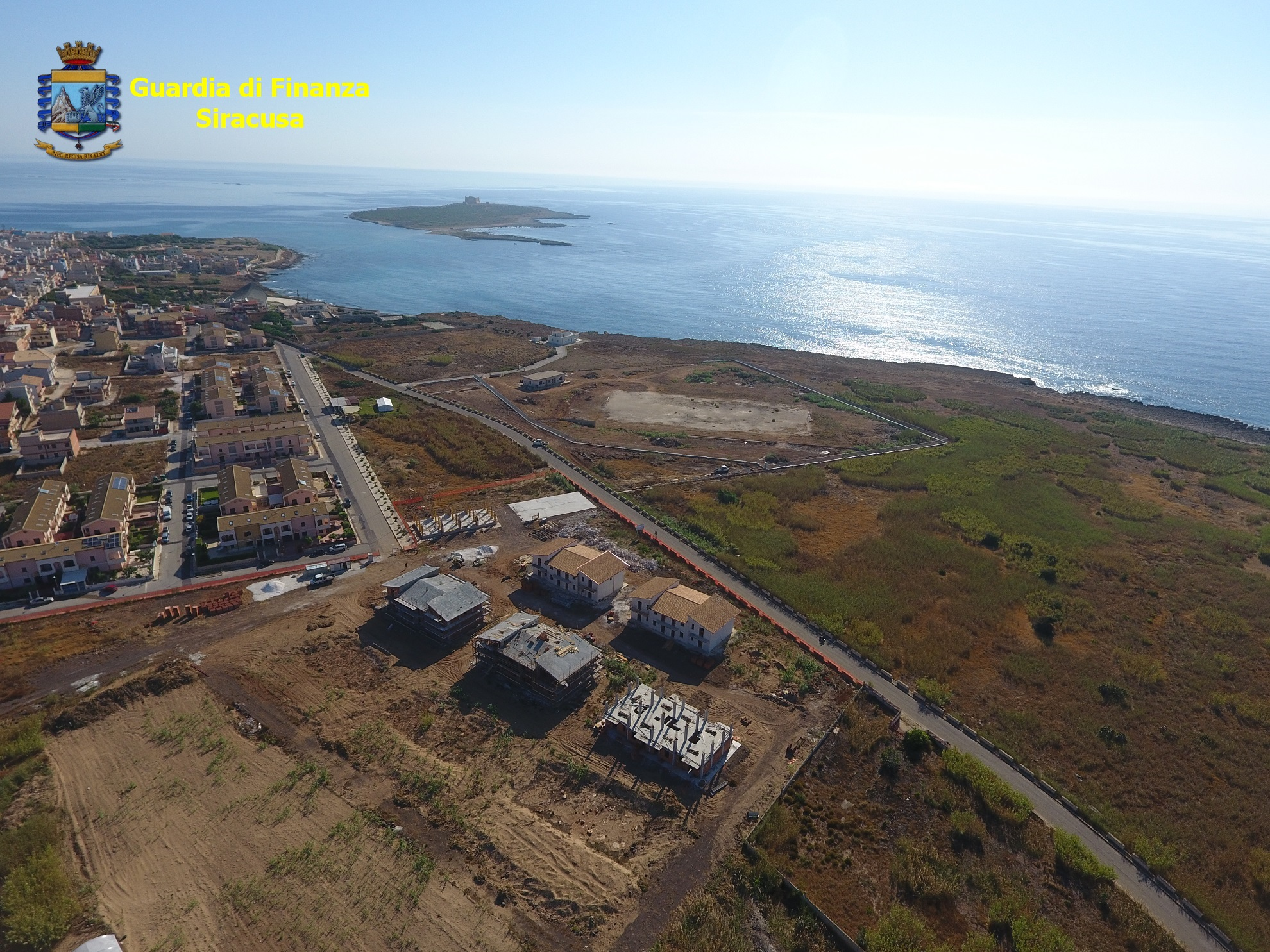 Portopalo di Capo Passero. Centro residenziale sequestrato dalla Guardia di Finanza