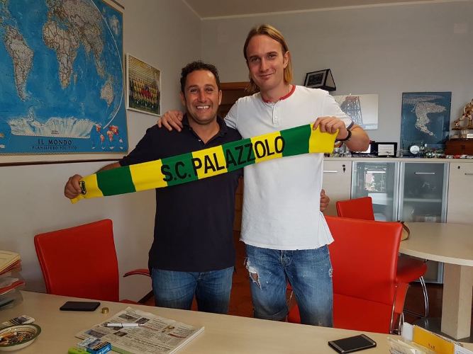 S.C. Palazzolo: in squadra arriva il bomber Christian Tiboni