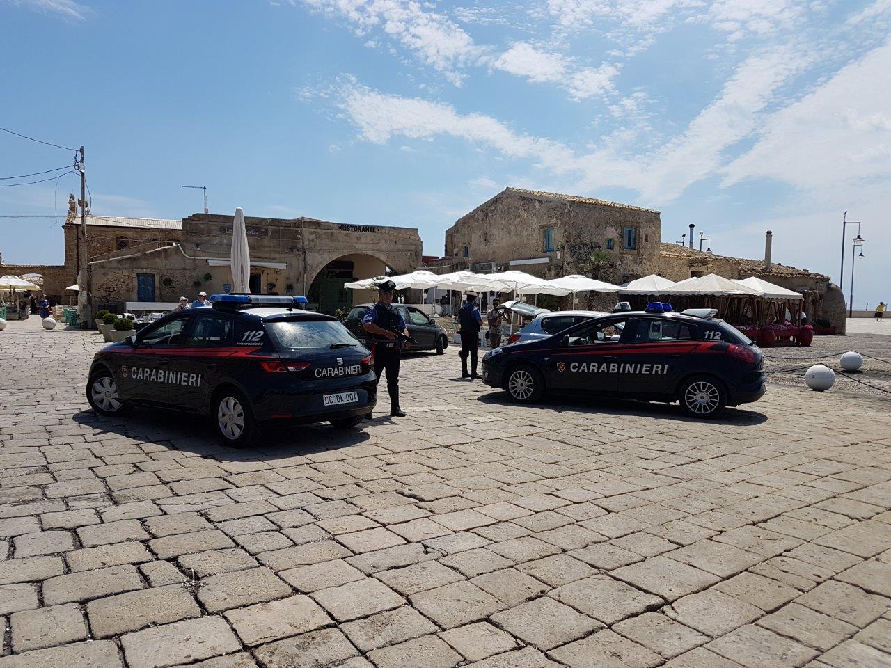 Marzamemi: primo fine settimana di servizio per i Carabinieri del Posto Fisso Stagionale