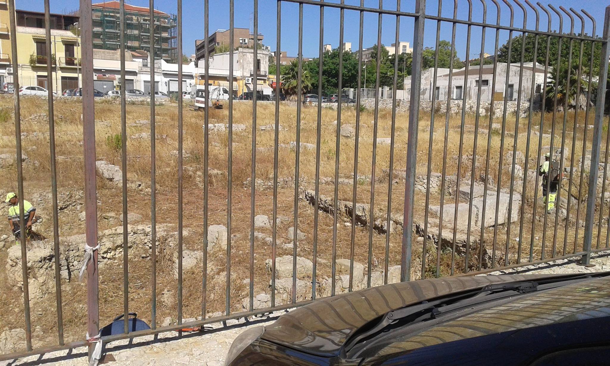 Siracusa. Iniziano i lavori di messa in sicurezza dell’area archeologica di Piazza della Vittoria grazie ad Alternativa Libera