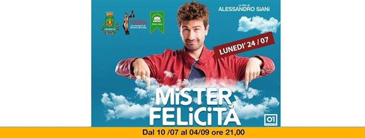 Siracusa, “Cinema in Piazza 4.0”. Sarà proiettato stasera “Mister Felicità” di Siani