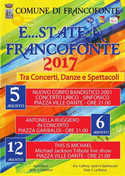 E…state a Francofonte 2017: presentato il cartellone degli eventi